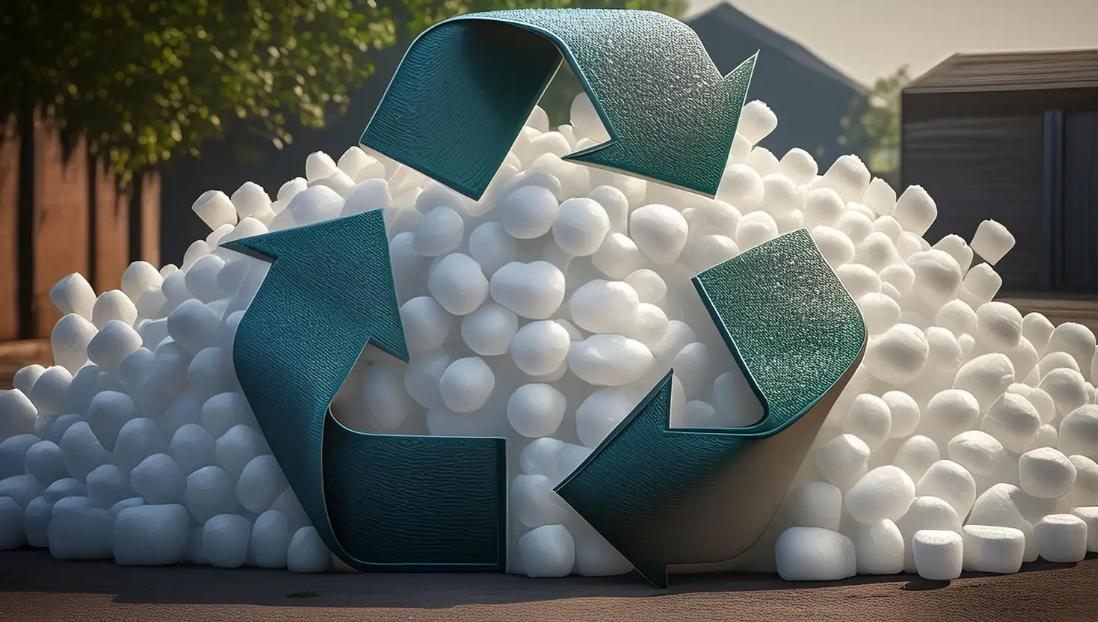 foam recycle bin